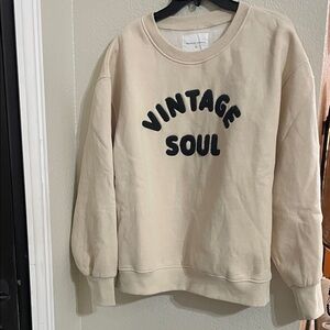 Vintage Soul Cream Sweatshirt